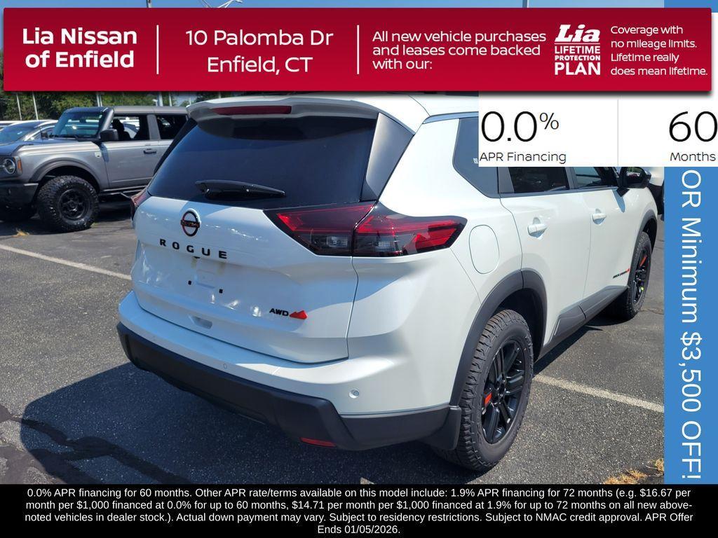 new 2026 Nissan Rogue car, priced at $32,618