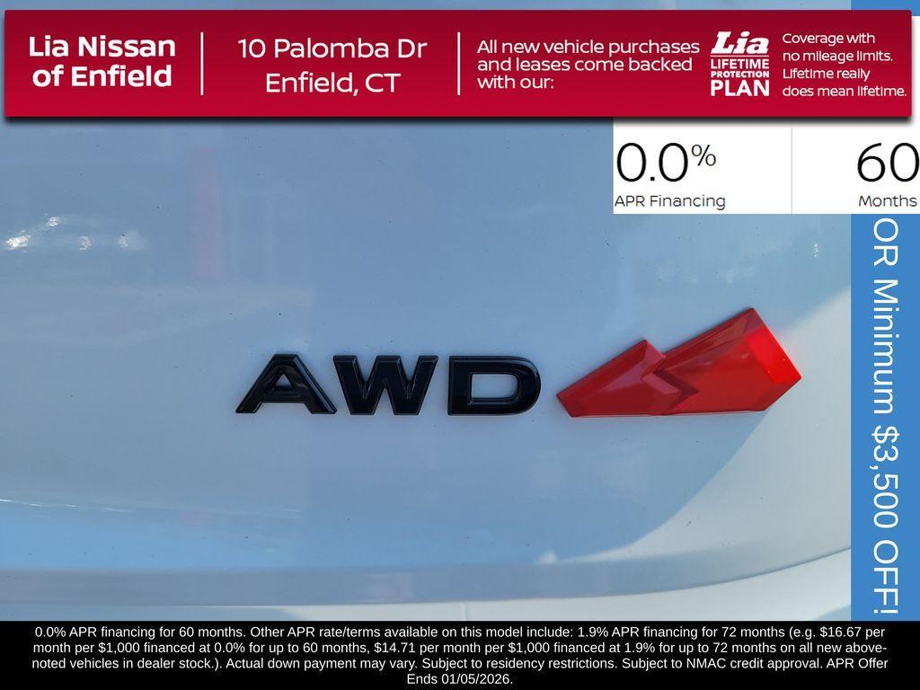 new 2026 Nissan Rogue car, priced at $32,618