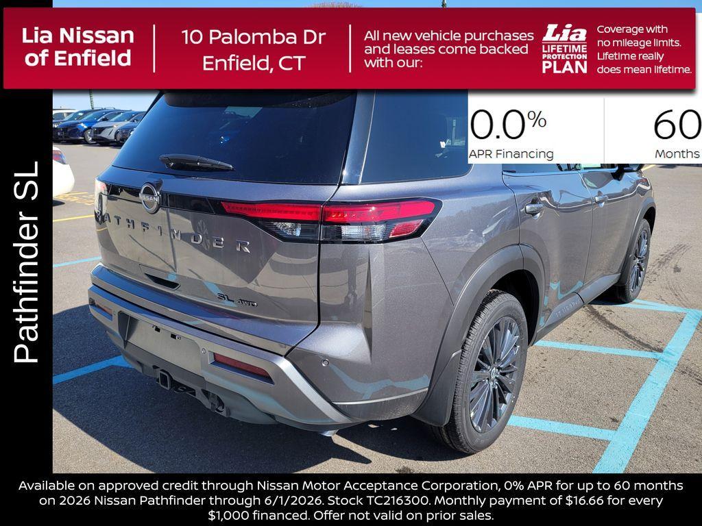 new 2026 Nissan Pathfinder car, priced at $44,316