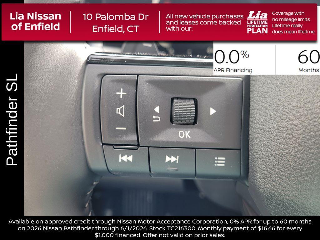 new 2026 Nissan Pathfinder car, priced at $44,316