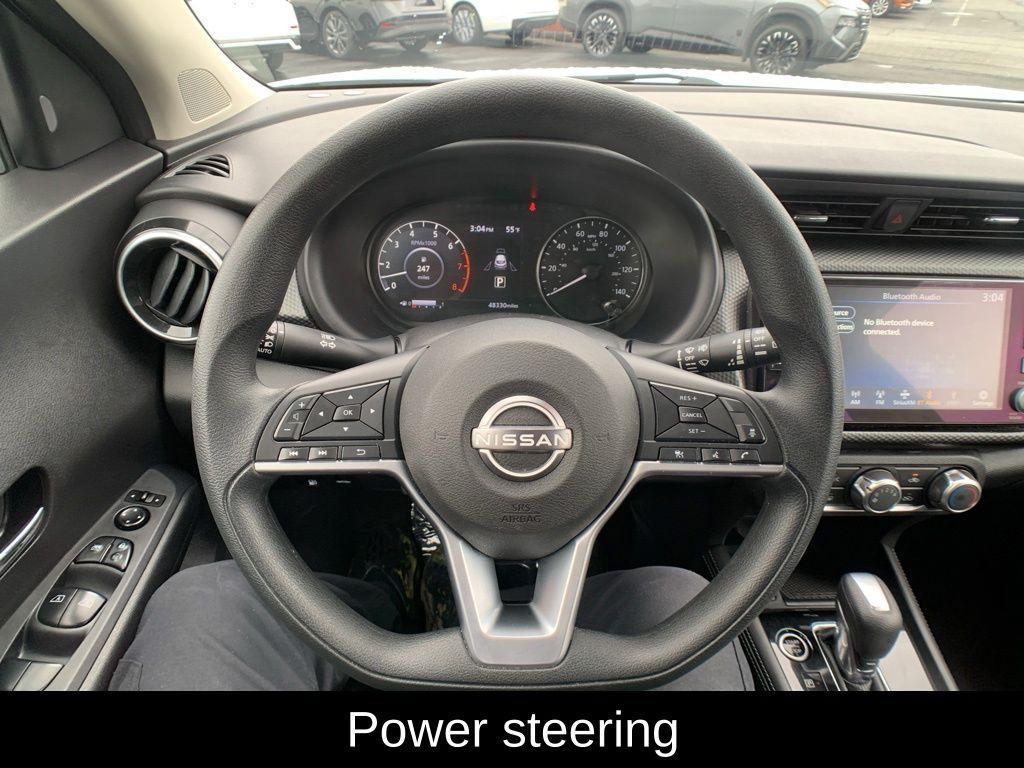 used 2023 Nissan Kicks car, priced at $18,421
