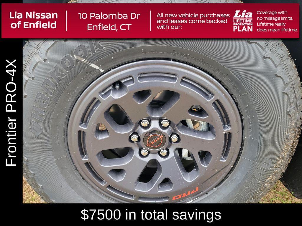 new 2025 Nissan Frontier car, priced at $39,445
