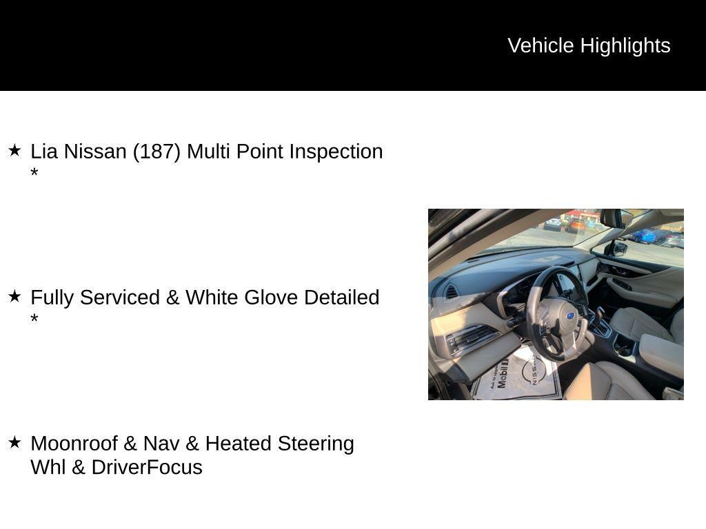 used 2024 Subaru Legacy car, priced at $24,798