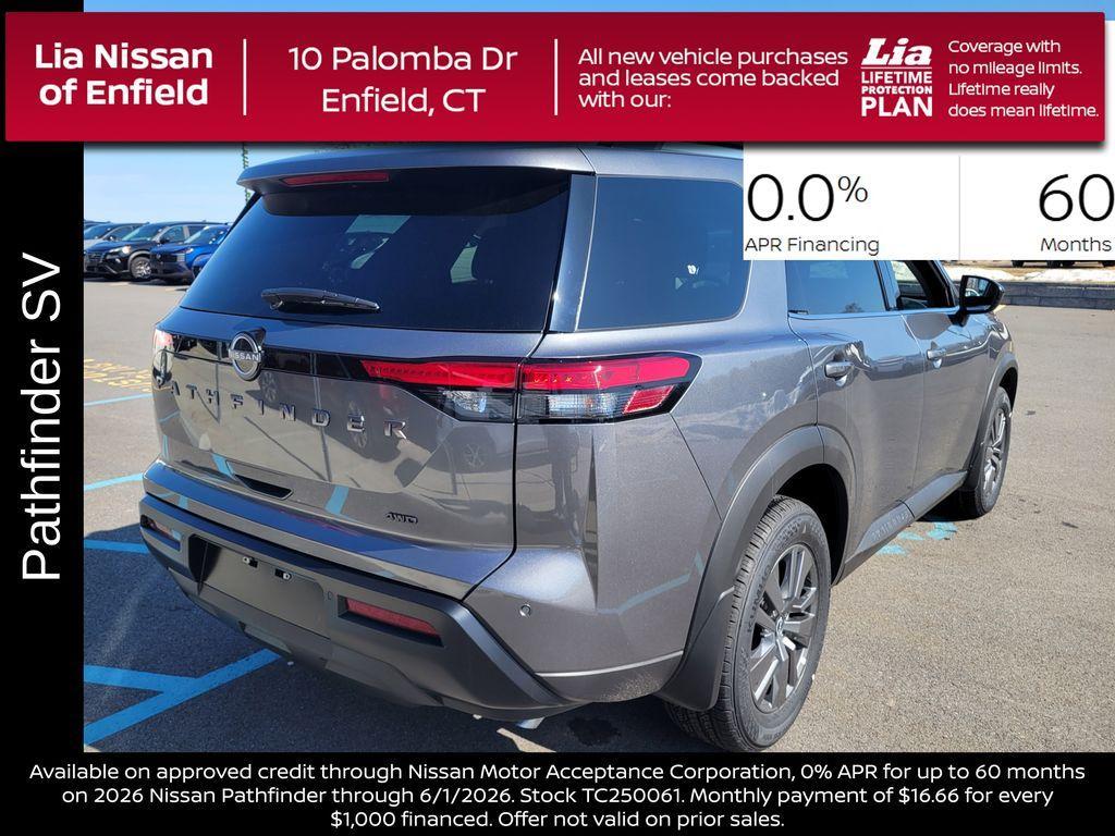 new 2026 Nissan Pathfinder car, priced at $38,705