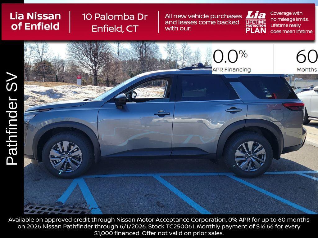 new 2026 Nissan Pathfinder car, priced at $38,705