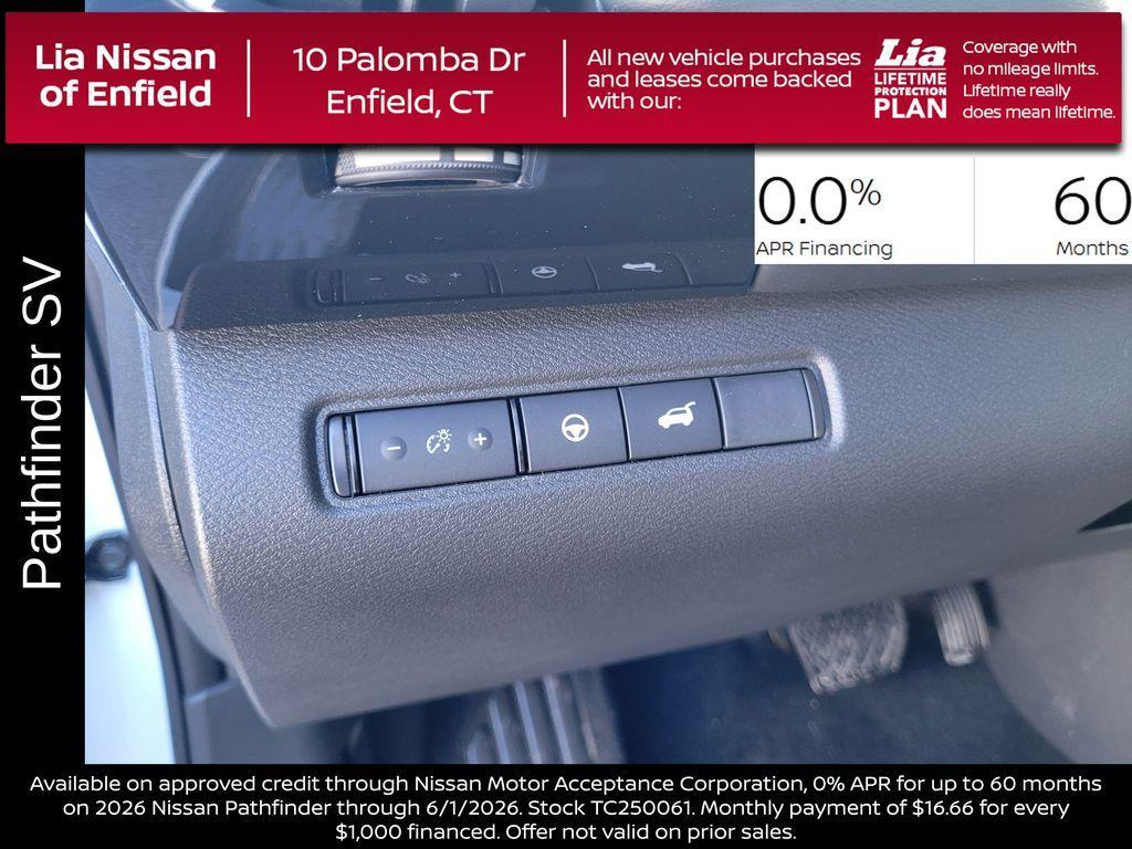 new 2026 Nissan Pathfinder car, priced at $38,705