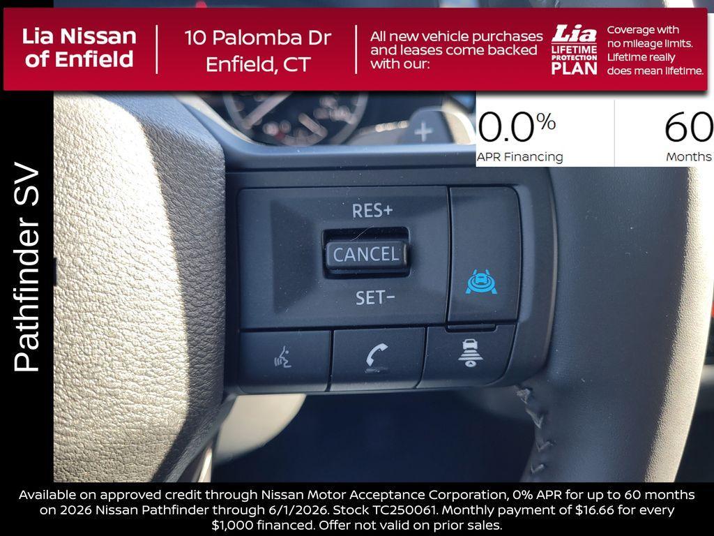 new 2026 Nissan Pathfinder car, priced at $38,705