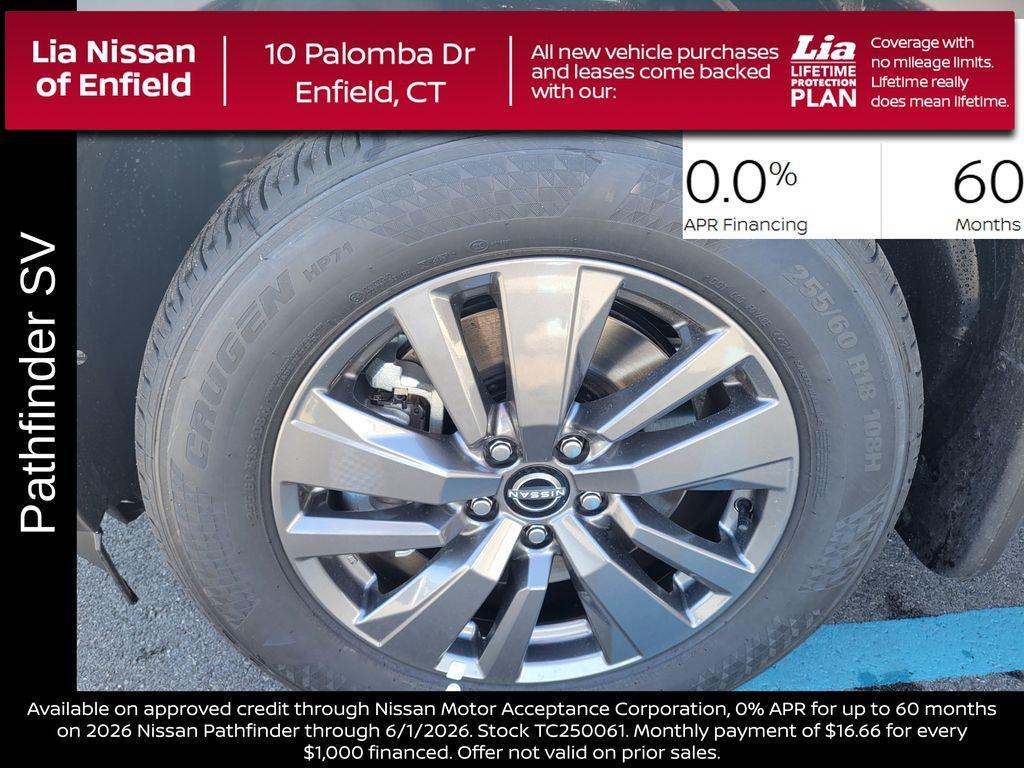 new 2026 Nissan Pathfinder car, priced at $38,705