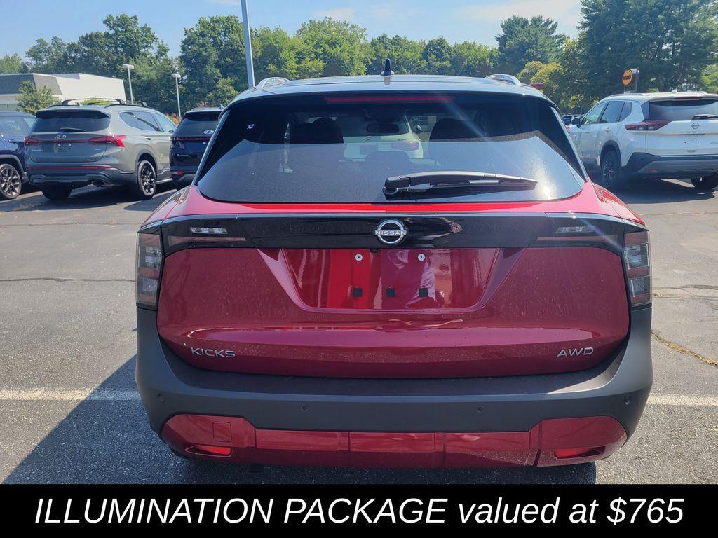 new 2025 Nissan Kicks car, priced at $27,380