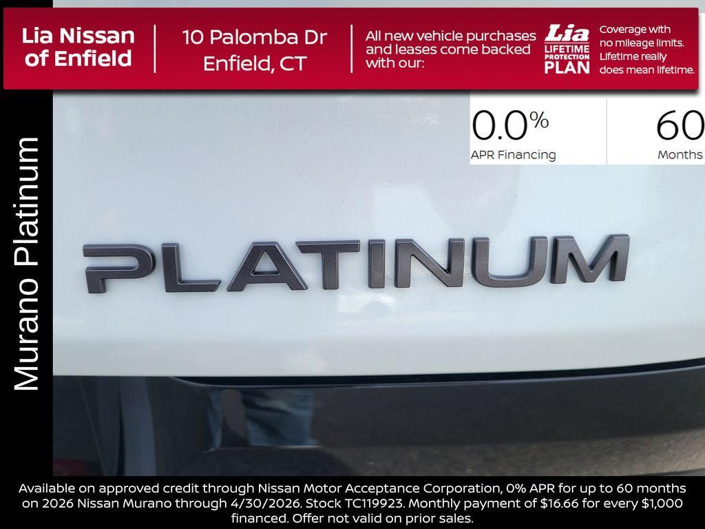 new 2026 Nissan Murano car, priced at $47,620