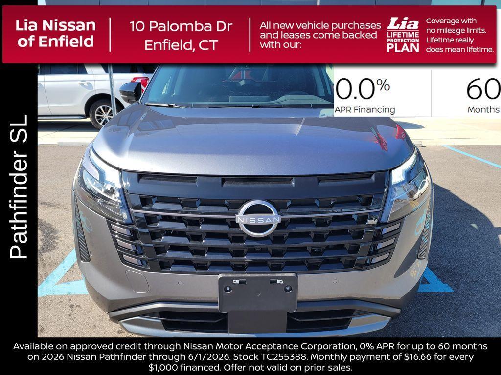 new 2026 Nissan Pathfinder car, priced at $44,366