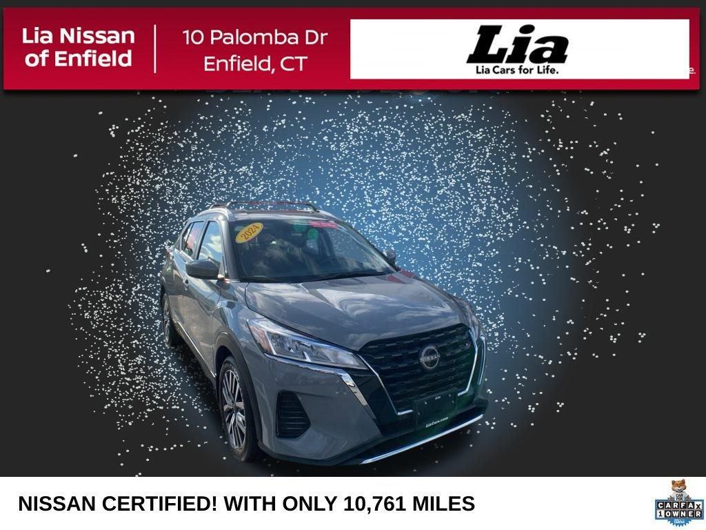 used 2024 Nissan Kicks car, priced at $20,449