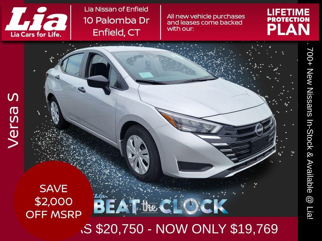new 2025 Nissan Versa car, priced at $19,769