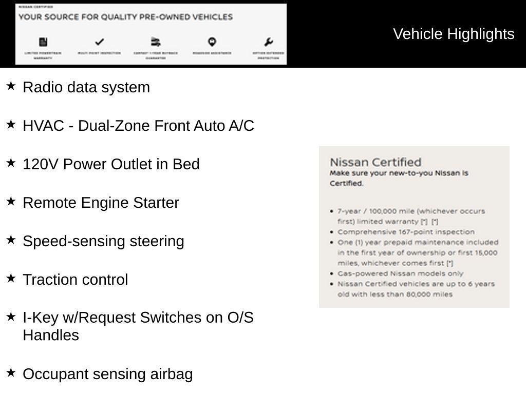 used 2023 Nissan Frontier car, priced at $32,461