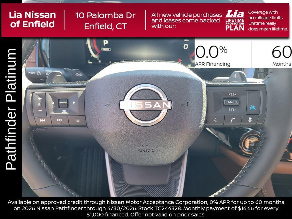 new 2026 Nissan Pathfinder car, priced at $48,441