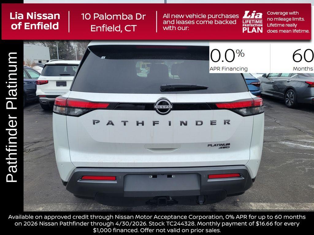new 2026 Nissan Pathfinder car, priced at $48,441