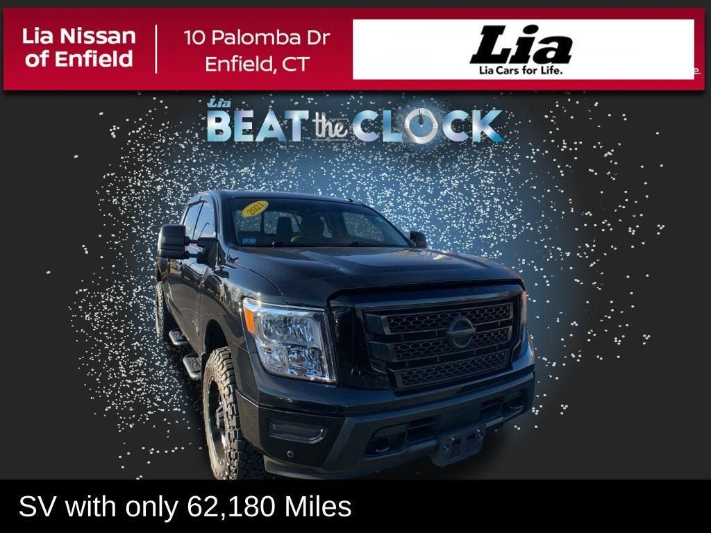 used 2021 Nissan Titan car, priced at $29,549