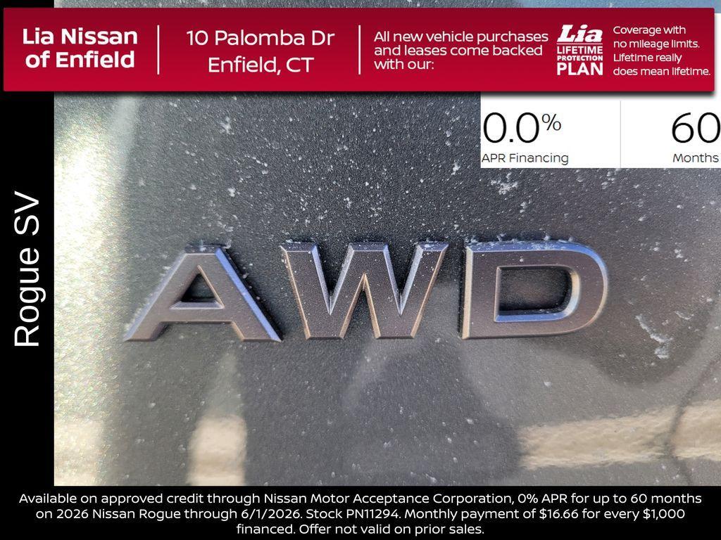 new 2026 Nissan Rogue car, priced at $29,584