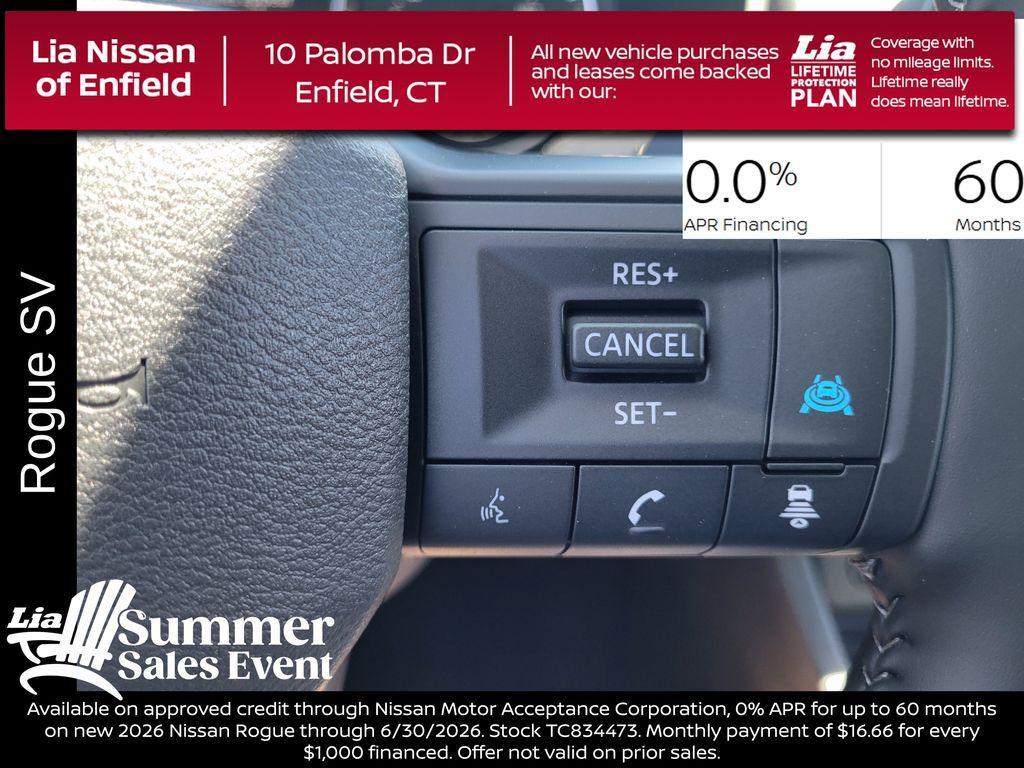 new 2026 Nissan Rogue car, priced at $29,584