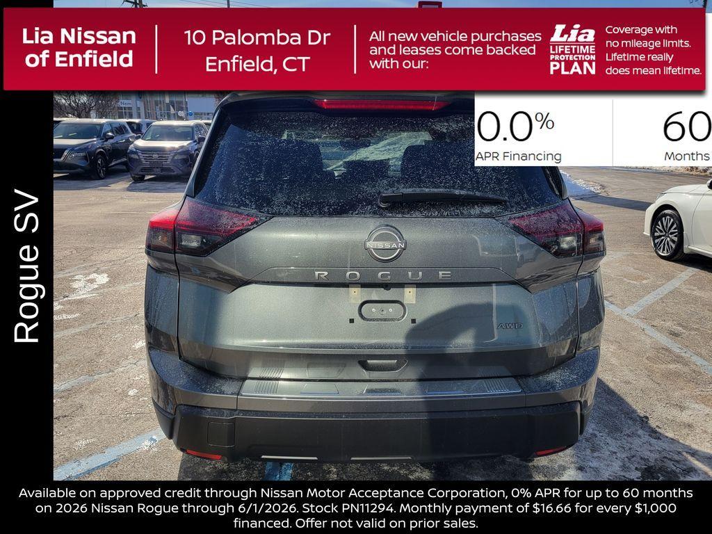 new 2026 Nissan Rogue car, priced at $29,584