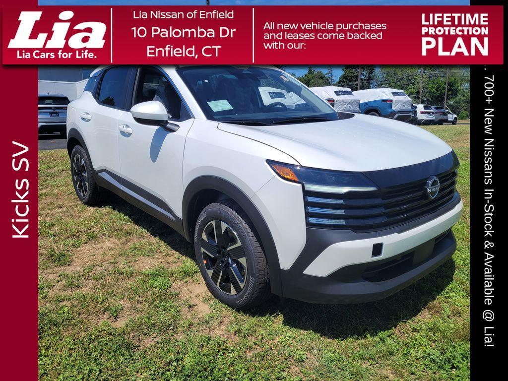 new 2025 Nissan Kicks car, priced at $27,993