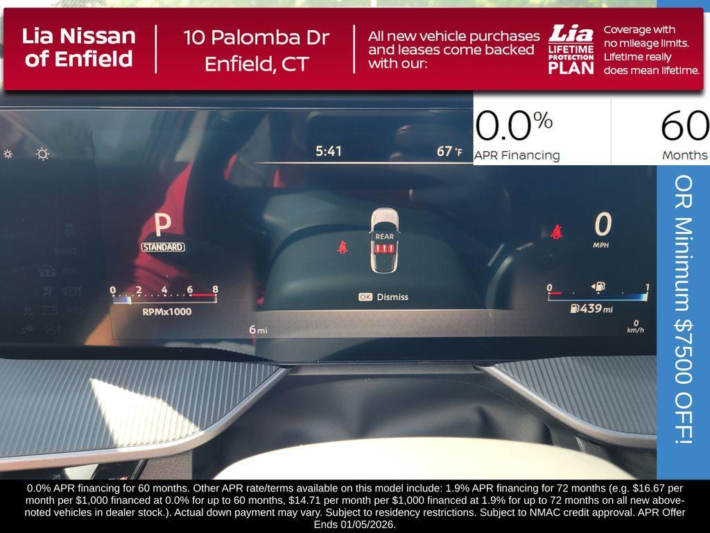 new 2025 Nissan Murano car, priced at $37,295