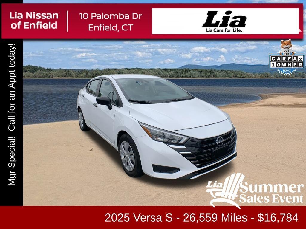 used 2025 Nissan Versa car, priced at $16,784