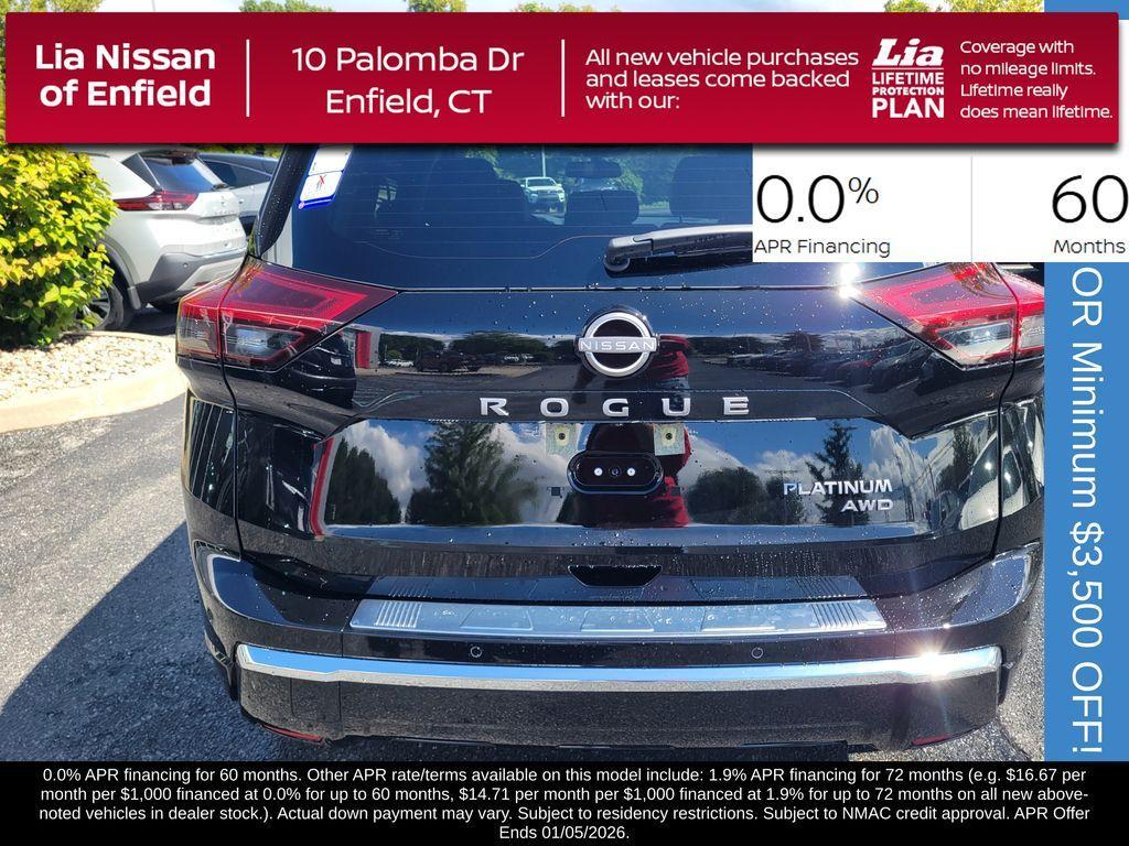 new 2026 Nissan Rogue car, priced at $38,160