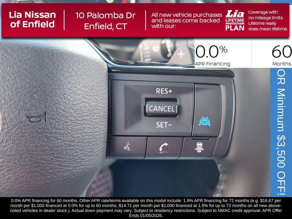 new 2026 Nissan Rogue car, priced at $38,160