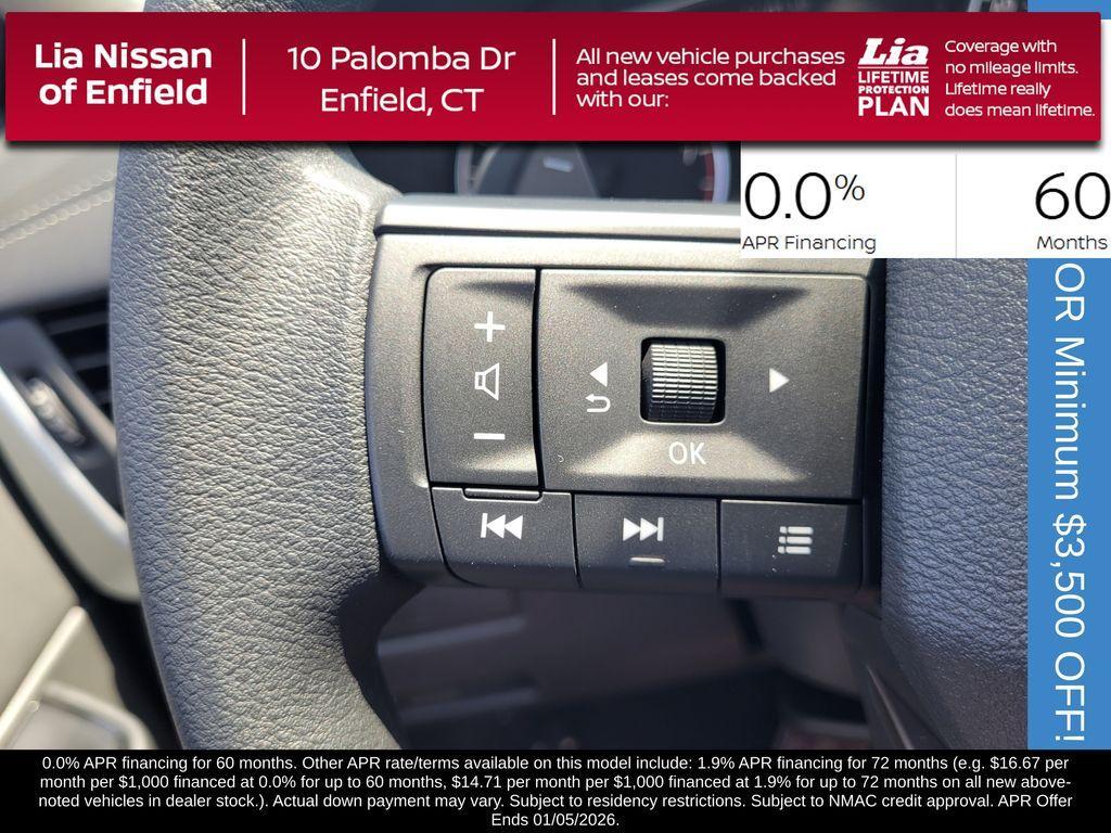 new 2026 Nissan Rogue car, priced at $28,125