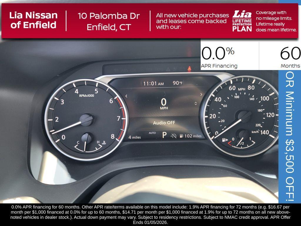 new 2026 Nissan Rogue car, priced at $28,125