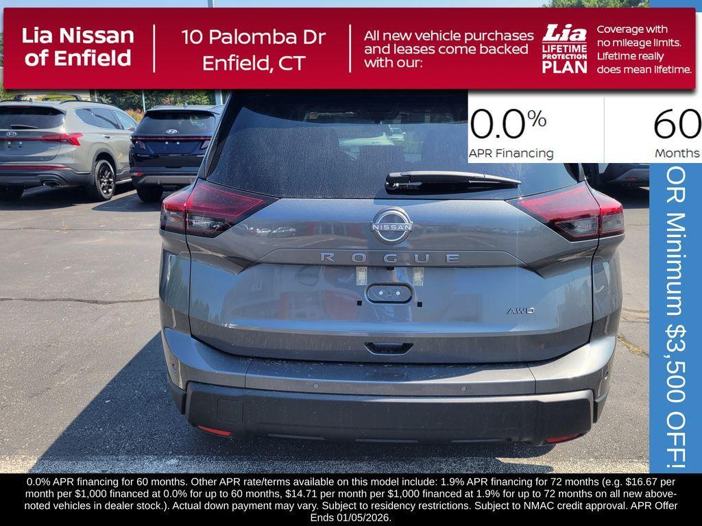 new 2026 Nissan Rogue car, priced at $28,125