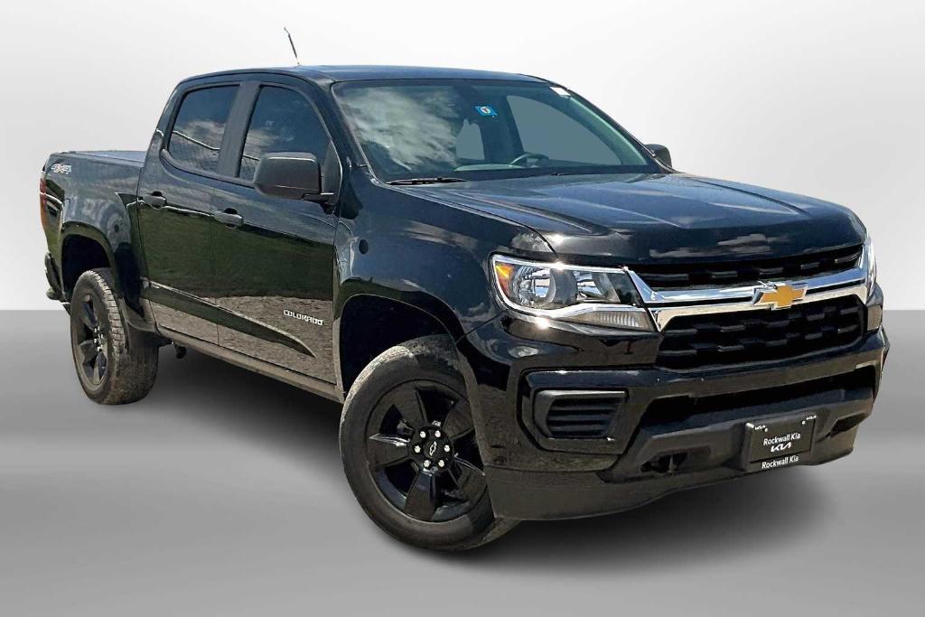 2021 Black Chevrolet Colorado