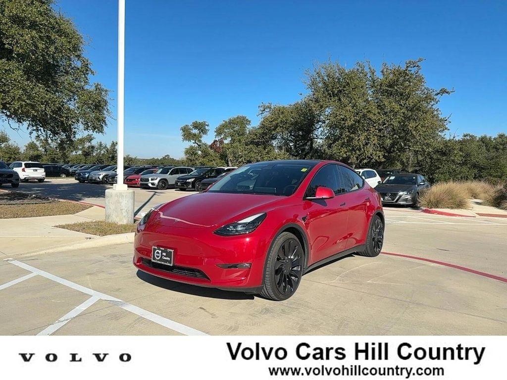 used 2022 Tesla Model Y car, priced at $27,999