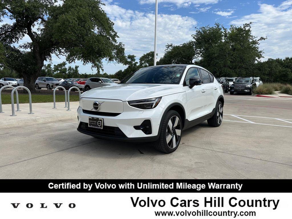used 2023 Volvo C40 Recharge Pure Electric car, priced at $37,999