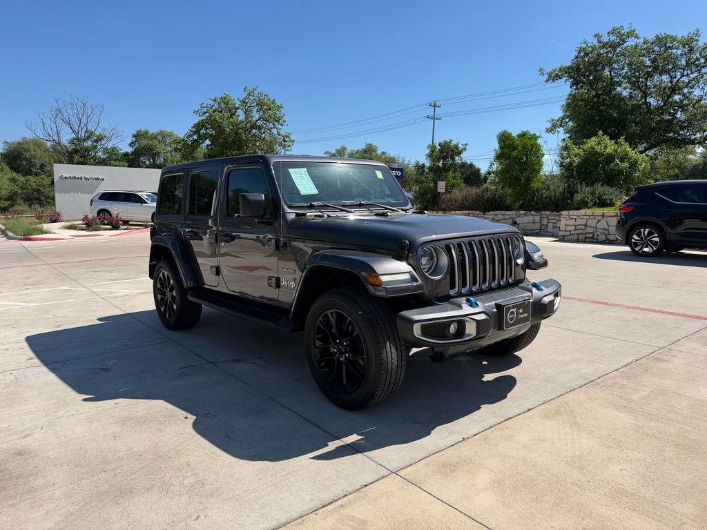 used 2023 Jeep Wrangler 4xe car, priced at $31,125
