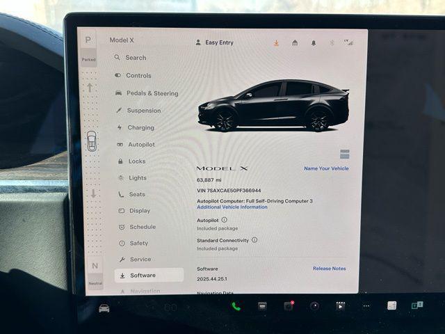 used 2023 Tesla Model X car, priced at $47,222