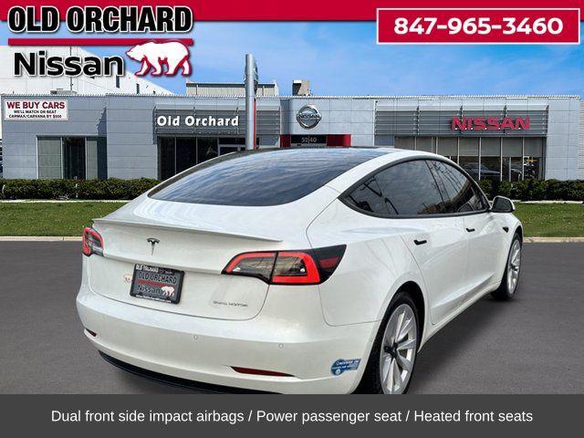 used 2021 Tesla Model 3 car, priced at $19,887