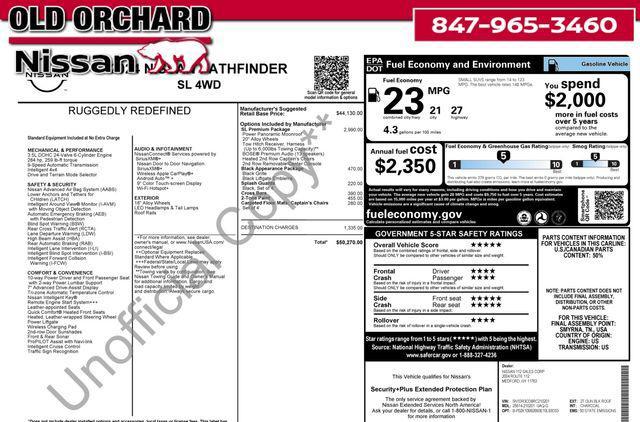 used 2024 Nissan Pathfinder car, priced at $31,999