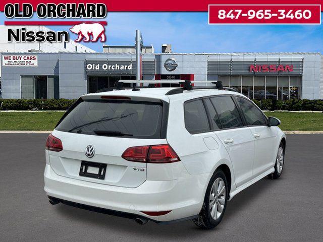 used 2017 Volkswagen Golf SportWagen car, priced at $9,777