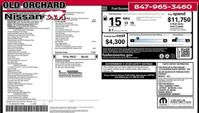 used 2024 Dodge Durango car, priced at $55,887