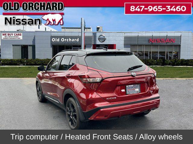 used 2023 Nissan Kicks car, priced at $14,997