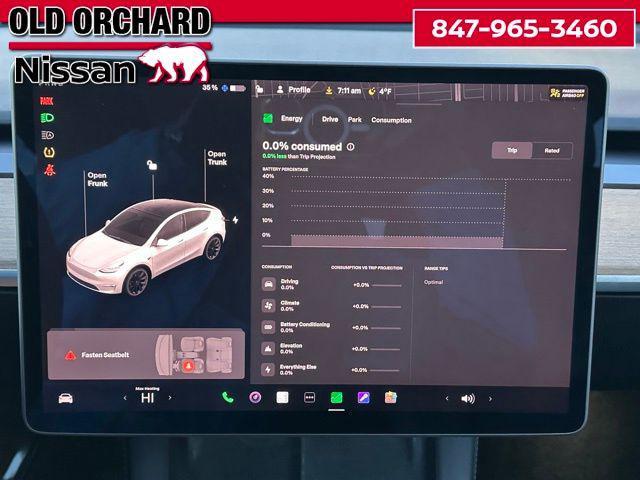 used 2022 Tesla Model Y car, priced at $27,777