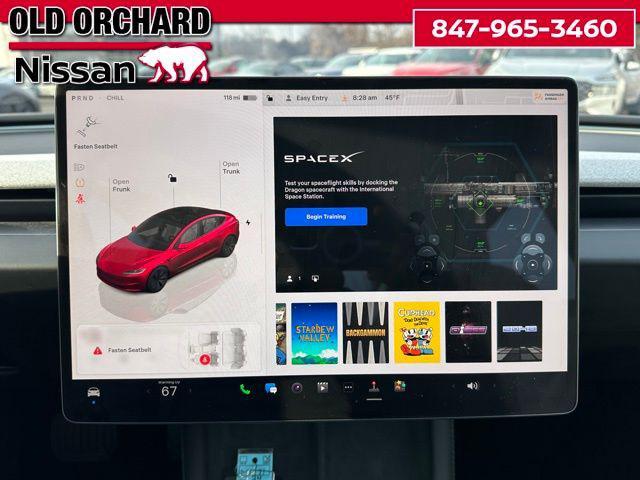 used 2024 Tesla Model 3 car, priced at $33,887