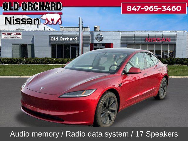 used 2024 Tesla Model 3 car, priced at $33,887