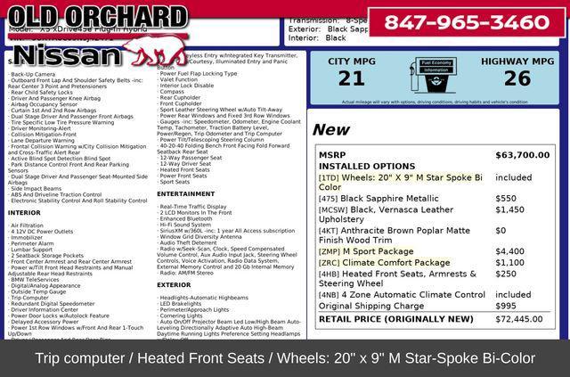 used 2022 BMW X5 PHEV car, priced at $34,444