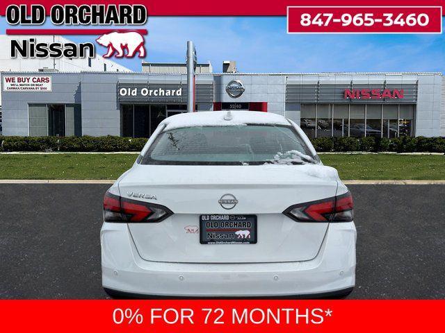 new 2025 Nissan Versa car, priced at $16,497
