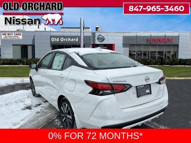 new 2025 Nissan Versa car, priced at $16,497