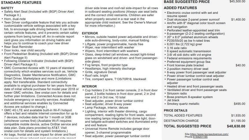 used 2019 GMC Acadia car, priced at $16,995