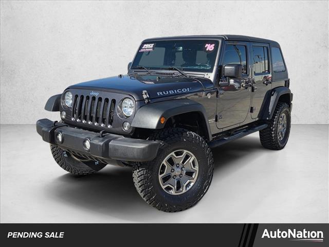 used 2016 Jeep Wrangler Unlimited car, priced at $20,591
